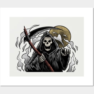 Grim Reaper Posters and Art